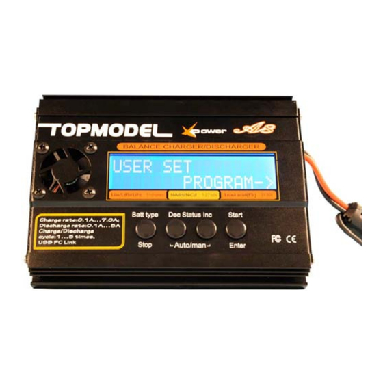 Topmodel XPower A8 Manuel D'utilisation