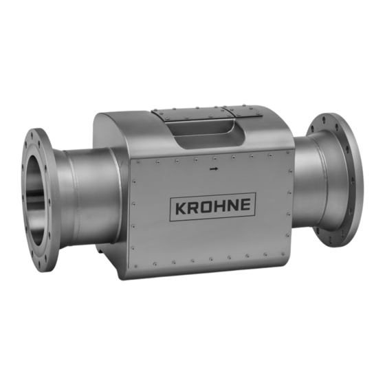 KROHNE ALTOSONIC 5 Manuel De Référence