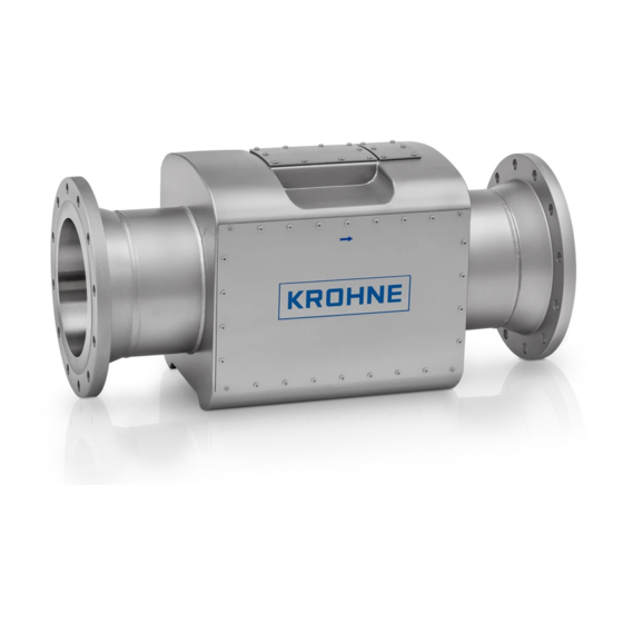 KROHNE ALTOSONIC 5 Notice Technique