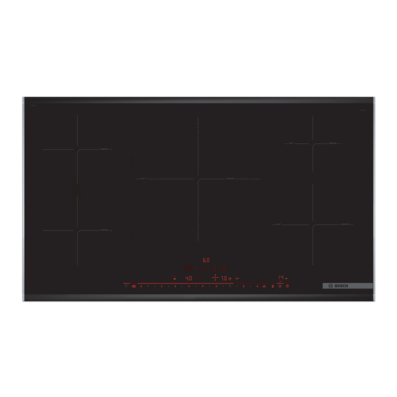 Bosch PIV975DC1E/55 Notice D'installation
