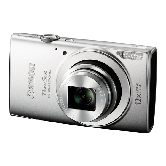 Canon PowerShot ELPH 170 IS Guide D'utilisation