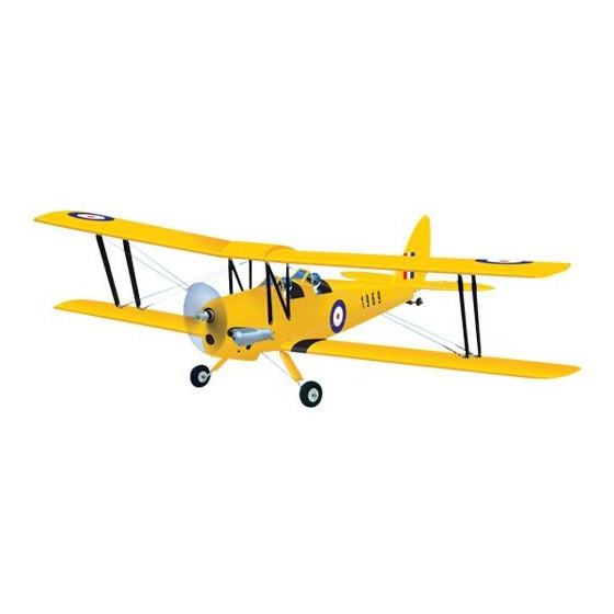 Phoenix Model TIGER MOTH 40 Notice De Montage