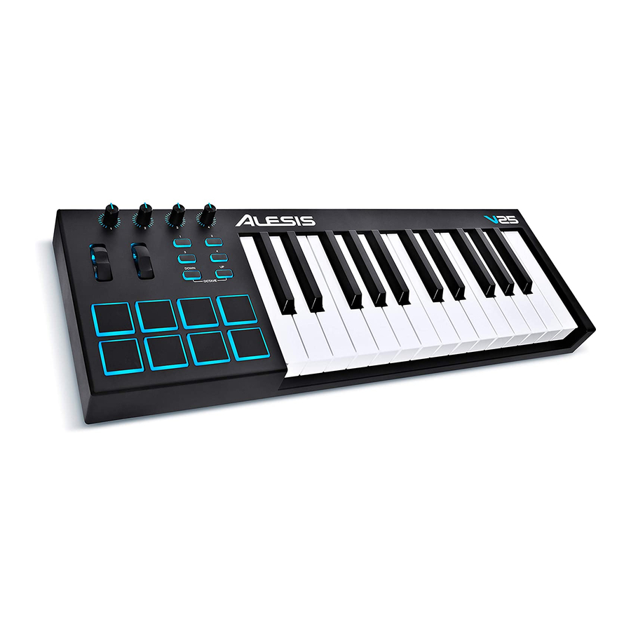 Alesis PHOTON 25 Manuels