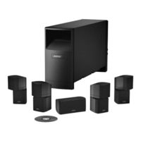 Bose Acoustimass 15 III Série Notice D'utilisation