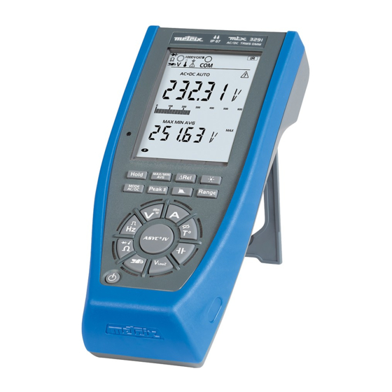 Metrix ASYC IV MTX 3291 Mode D'emploi