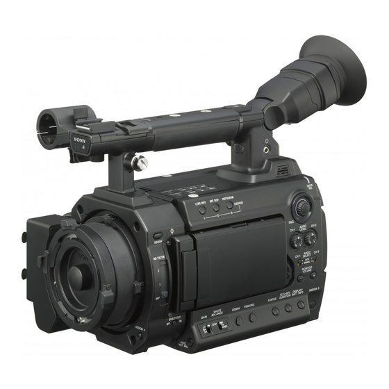 Sony PMW-F3K Mode D'emploi