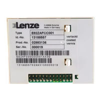 Lenze E82ZAFCC001 Instructions De Montage