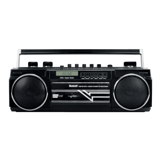 envivo OLD SCHOOL 80'S DAB+ RADIO Manuel De L'utilisateur