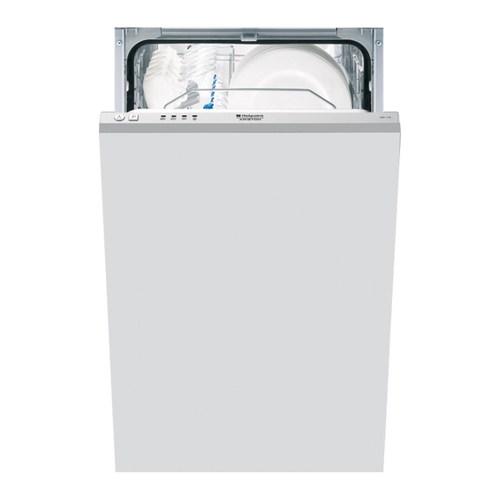Hotpoint Ariston LST 114 Mode D'emploi