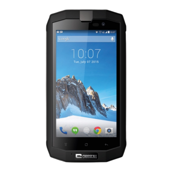 Crosscall TREKKER-X2 Manuel D'utilisation
