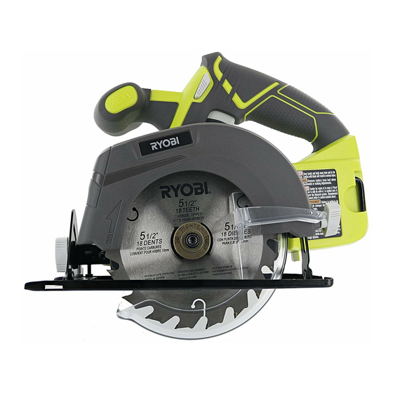 Ryobi P505 Manuel D'utilisation