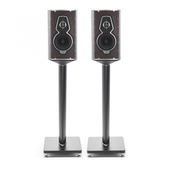 Sonus Faber HOMAGE TRADITION Manuels