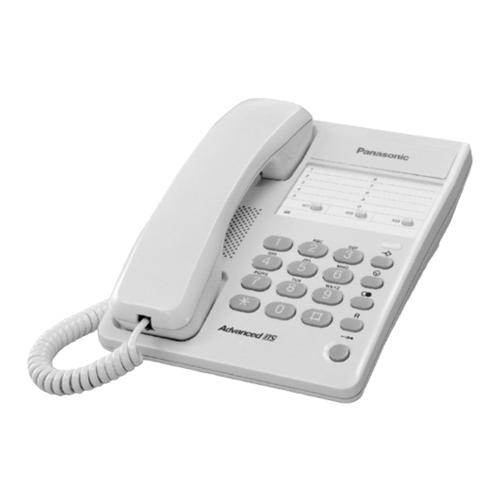 Panasonic KX-TS100EXW Manuel D'utilisation