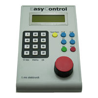 tams elektronik EasyControl 40-01107 Mode D'emploi