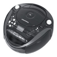 Grundig RRCD 3700 MP3 Mode D'emploi