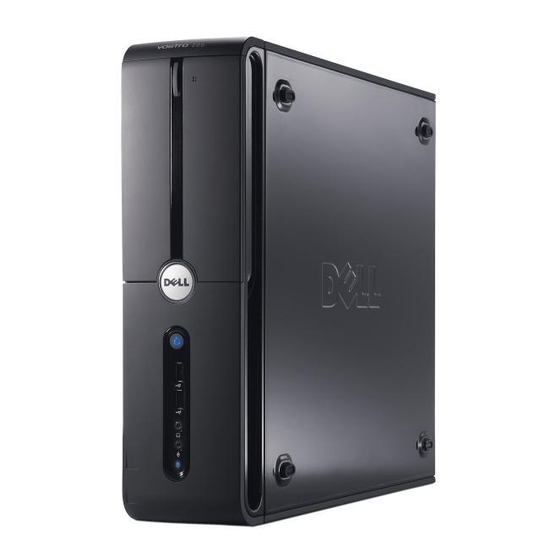 Dell Vostro 200 Manuel Du Propriétaire