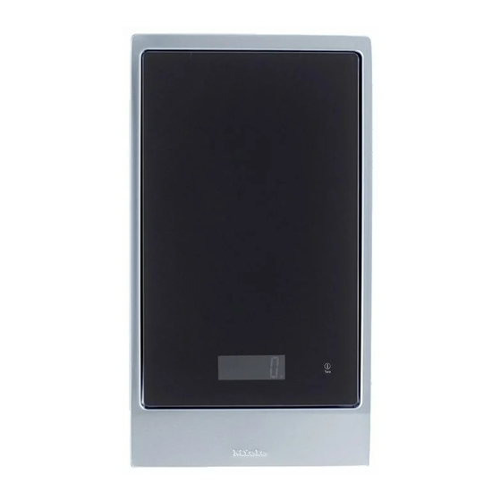 Miele CS 1418 Mode D'emploi Et Instructions De Montage