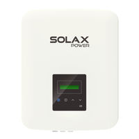 SolaX Power X3-MIC-12K-G2 Manuel D'installation