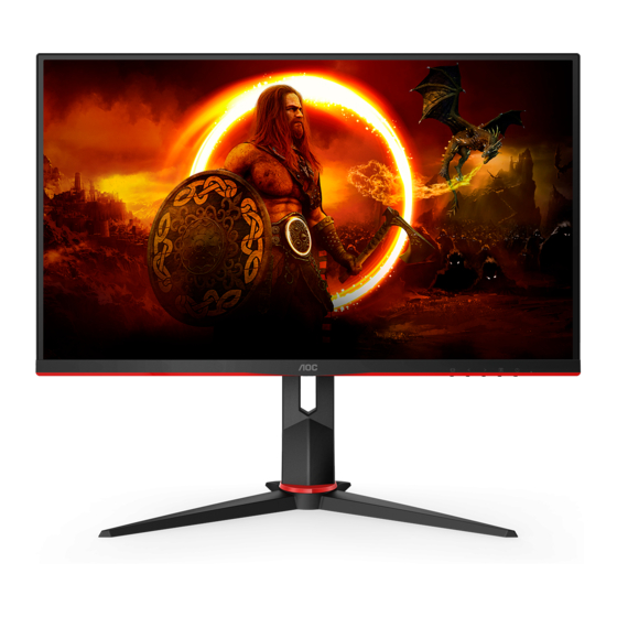 AOC Q27G2S/EU Manuel D'utilisation