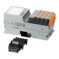 Phoenix Contact E/S-AXL DI 32/1 Mode D'emploi
