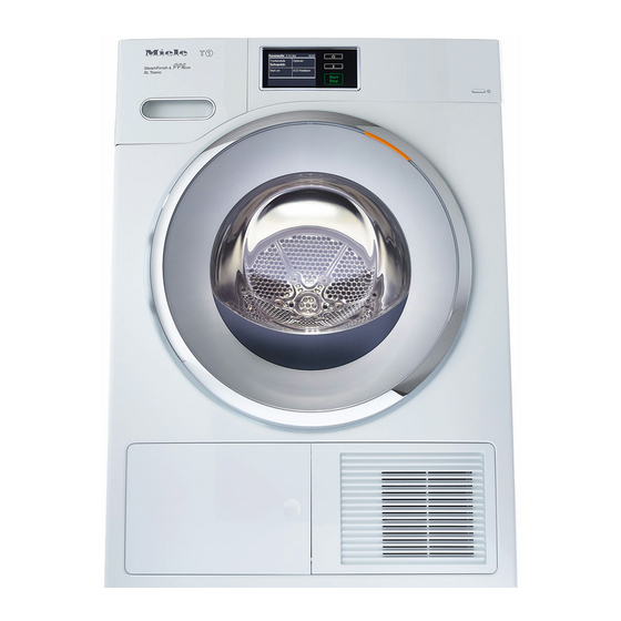 Miele TMV 840 WP Mode D'emploi