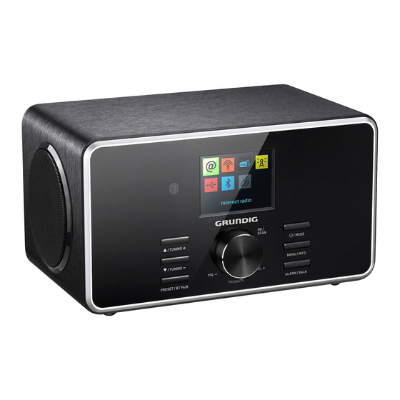 Grundig DTR 5000 Mode D'emploi