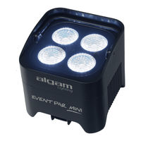 Algam Lighting EVENT PAR MINI Mode D'emploi