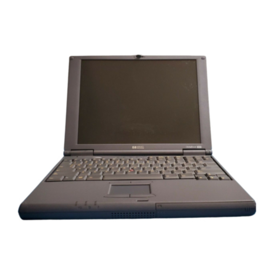 HP OmniBook 900 Guide De L'utilisateur