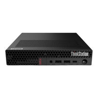 Lenovo ThinkStation P360 Tower Guide D'utilisation