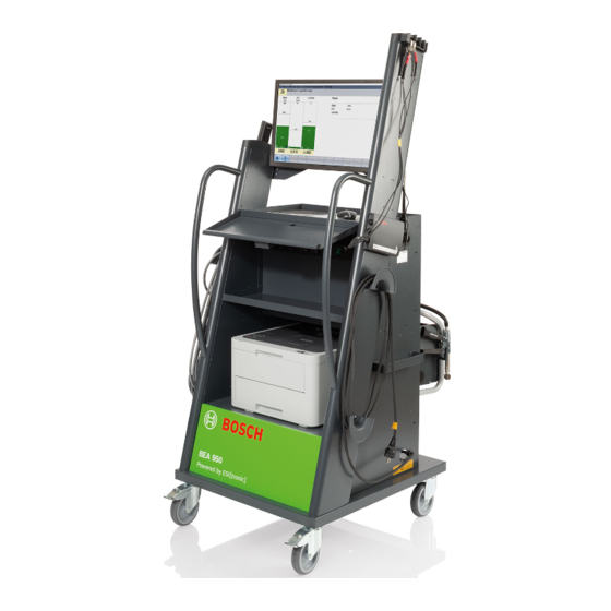 Bosch BEA 950 Notice Originale