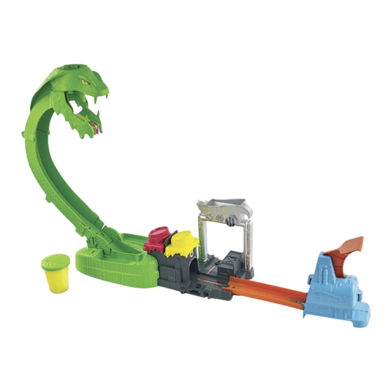 Mattel Hot Wheels City Toxic Creatures Mode D'emploi