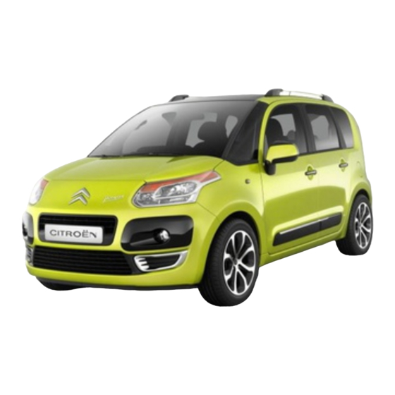 CITROEN C3 Picasso 2010 Manuels