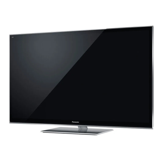 Panasonic VIERA TX-P50VT50J Mode D'emploi