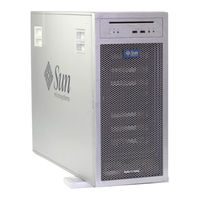 Sun Microsystems Sun Ultra 25 Guide D'installation