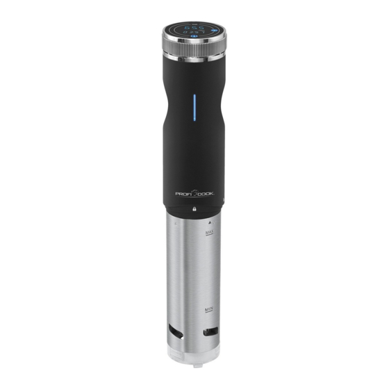 Proficook PC-SV 1126 Mode D'emploi