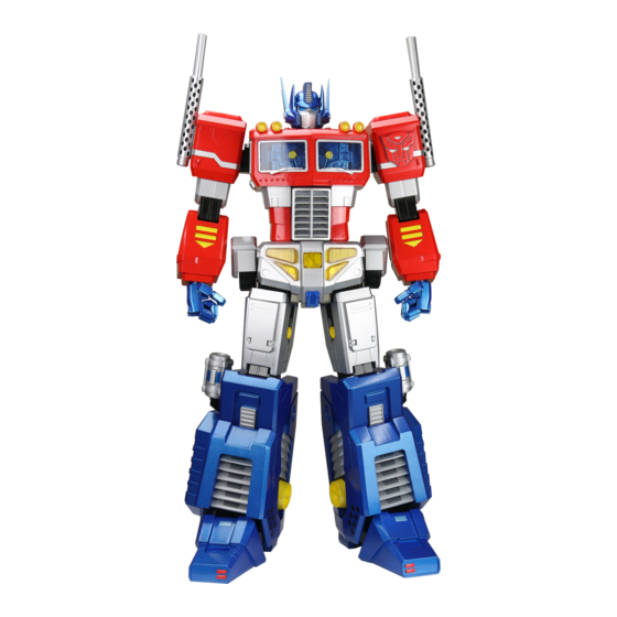 Agora Models OPTIMUS PRIME Notice De Montage