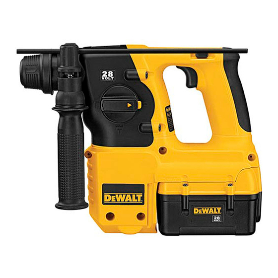 DeWalt DC228 Guide D'utilisation