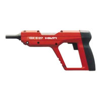 Hilti DXE37 Mode D'emploi