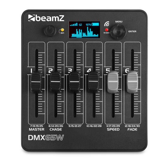 Beamz DMX65W Manuel De L'utilisateur