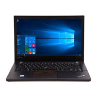 Lenovo ThinkPad T470p Consignes De Sécurité, Déclaration De Garantie Et Guide De Configuration