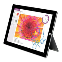 Microsoft Surface 3 Manuel