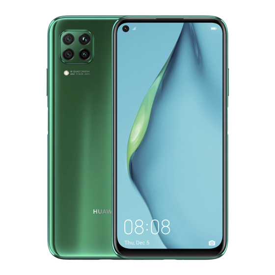 Huawei P40 Lite Guide De L'utilisateur