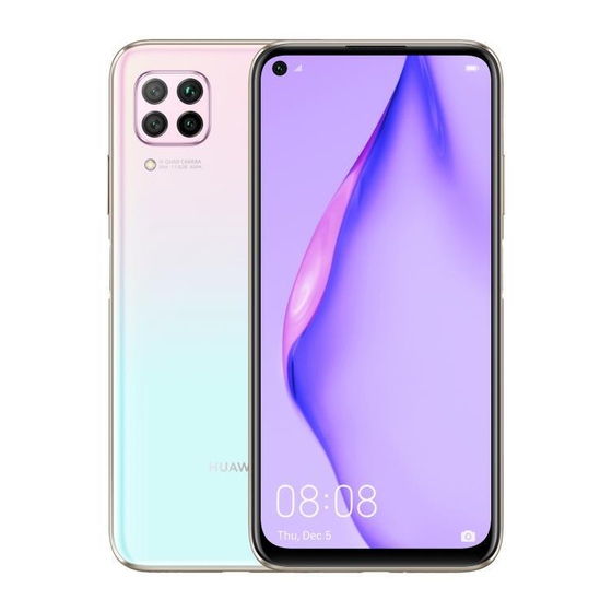 Huawei P40 lite Guide De Démarrage Rapide