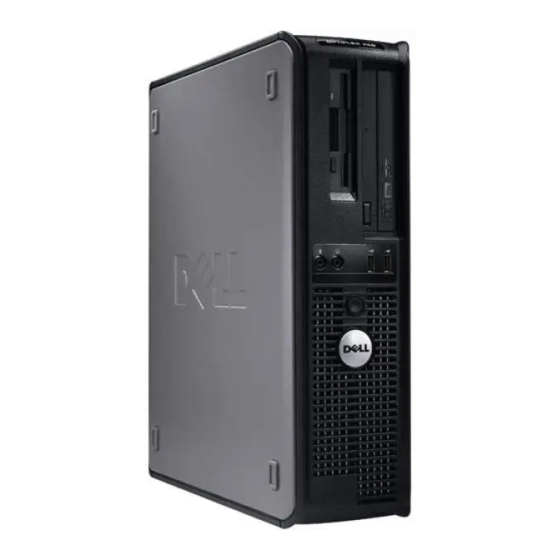 Dell OptiPlex 755 Guide D'utilisation