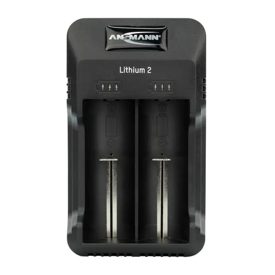 ANSMANN LITHIUM 2 Mode D'emploi