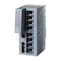 Siemens SCALANCE XC206-2SFP Instructions De Service