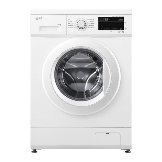 LG F854M20WR Manuel Du Propriétaire