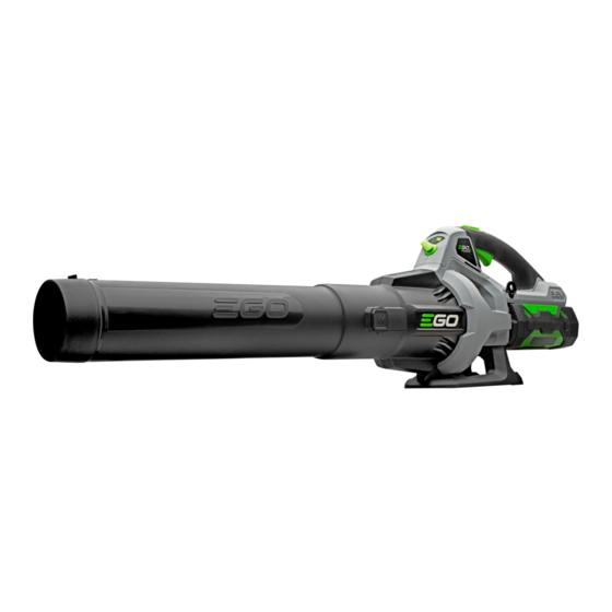 Ego Power+ LB5300E Traduction De La Notice D'origine