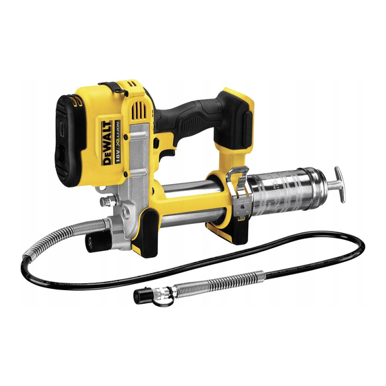 DeWalt DCGG571B Guide D'utilisation