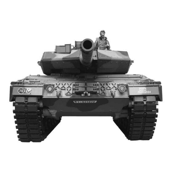 Heng Long LEOPARD2A6 Manuel D'instructions